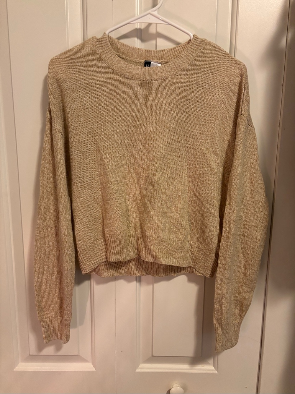 H&M beige sweater size small